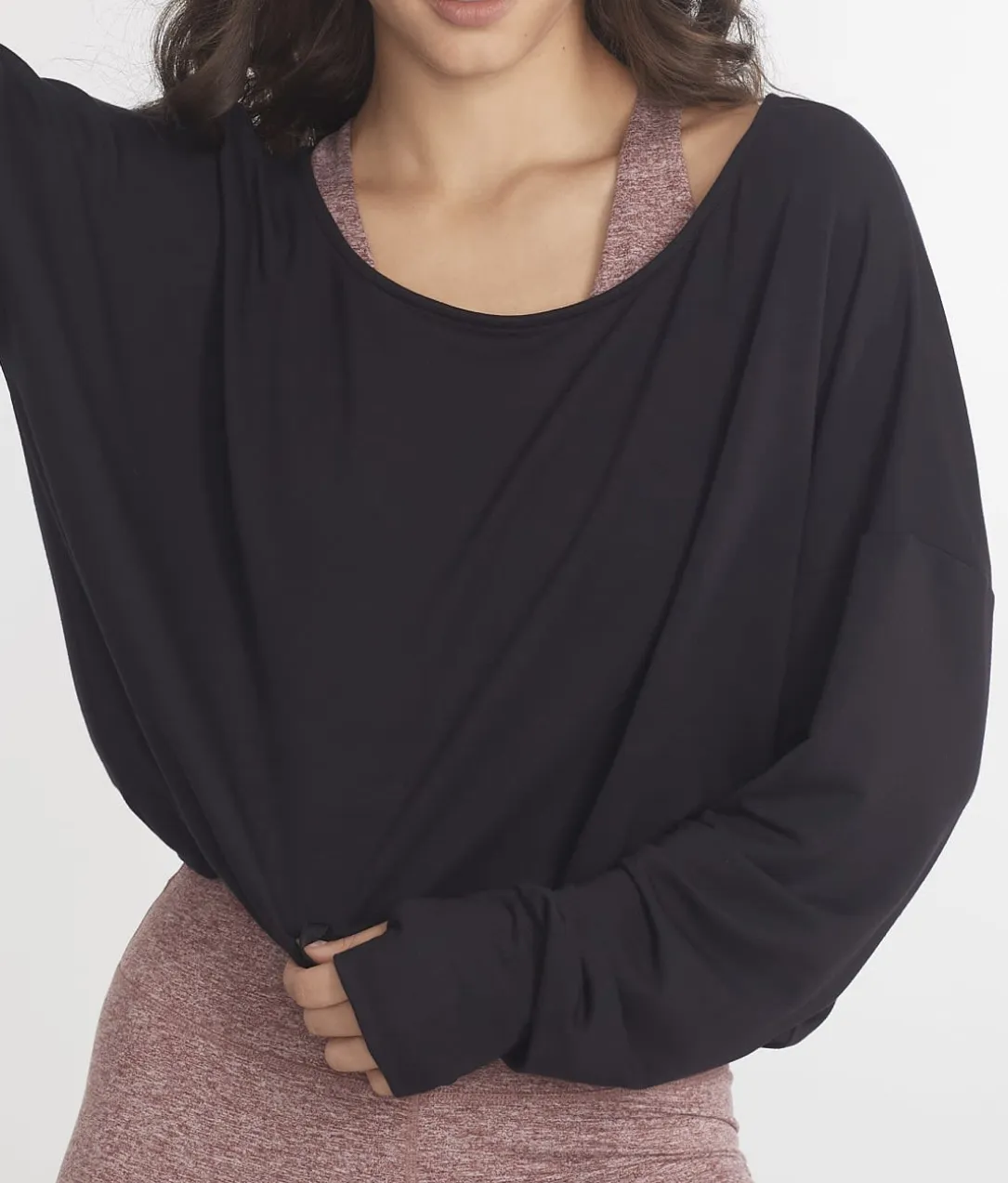 Activewear Everywhere Cinched Hem Top