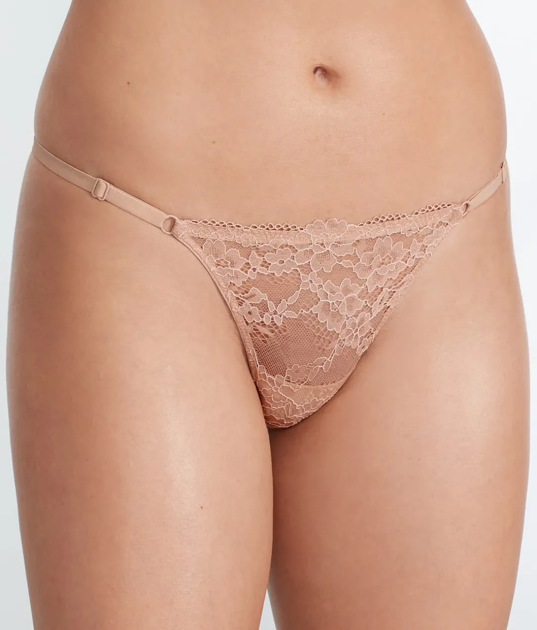Adjustable Lace G-String