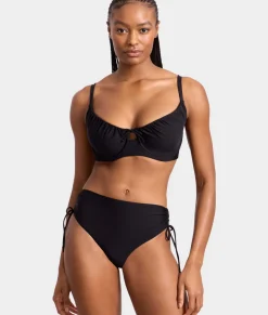 Adjustable Shirring Underwire Bikini Top