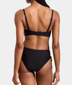 Adjustable Shirring Underwire Bikini Top