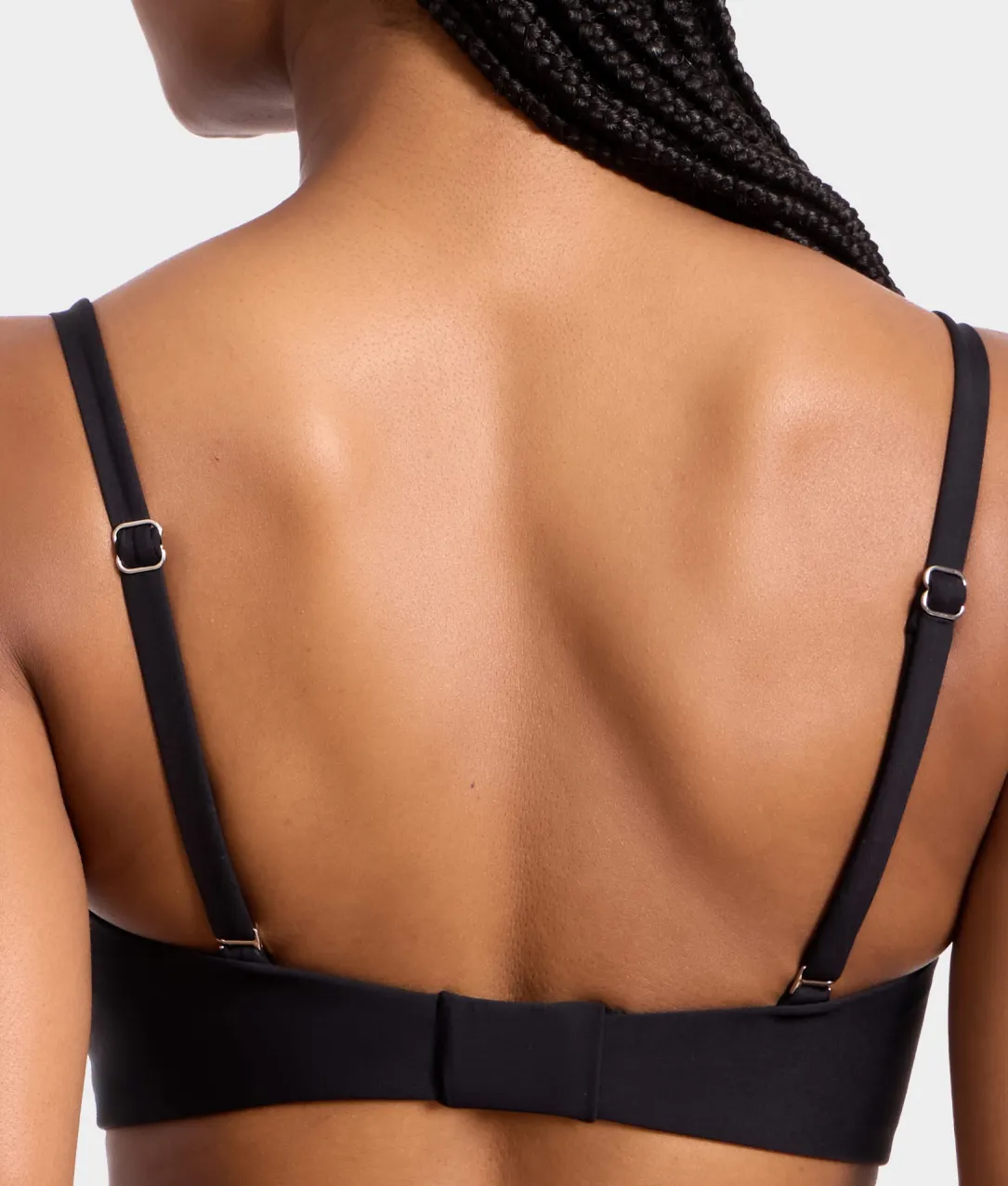 Adjustable Shirring Underwire Bikini Top
