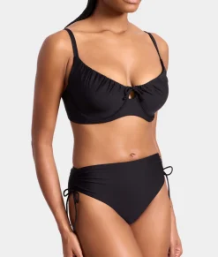 Adjustable Shirring Underwire Bikini Top