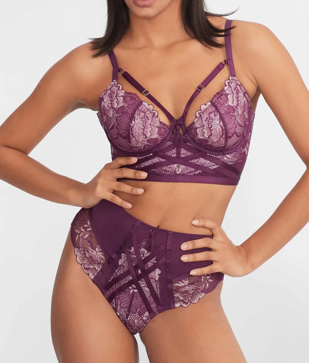 After Hours Cage Longline Bra