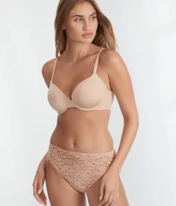 Allover Lace High-Leg Brief
