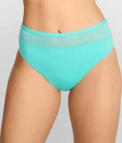 Annie High-Waist Bikini Bottom