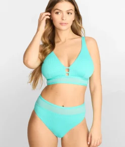 Annie High-Waist Bikini Bottom