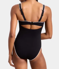 Aurora Lara Plunge Underwire One-Piece Swimsuit