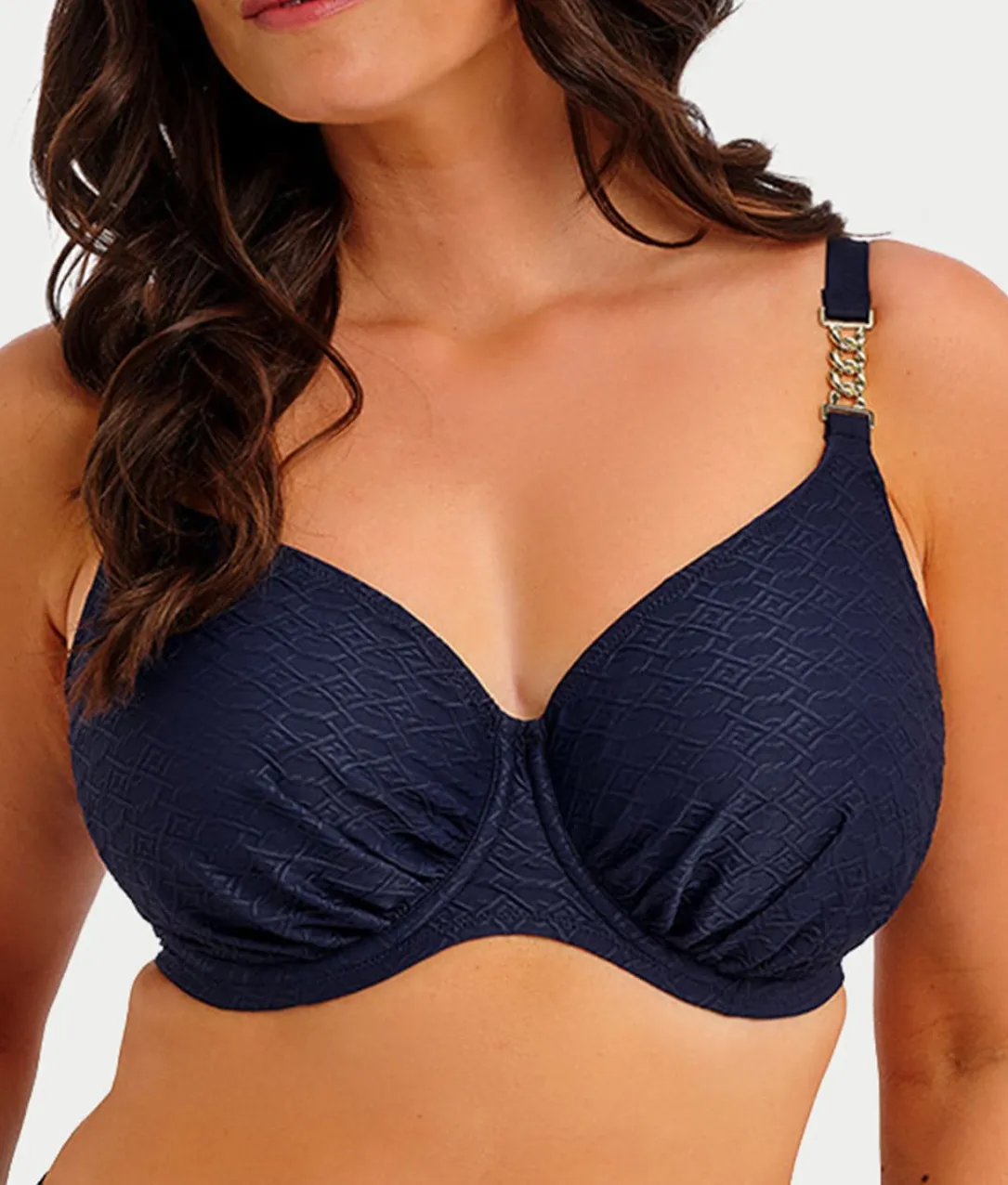 Azores Gather Full Cup Bikini Top
