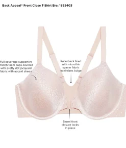 Back Appeal™ Front-Close T-Shirt Bra
