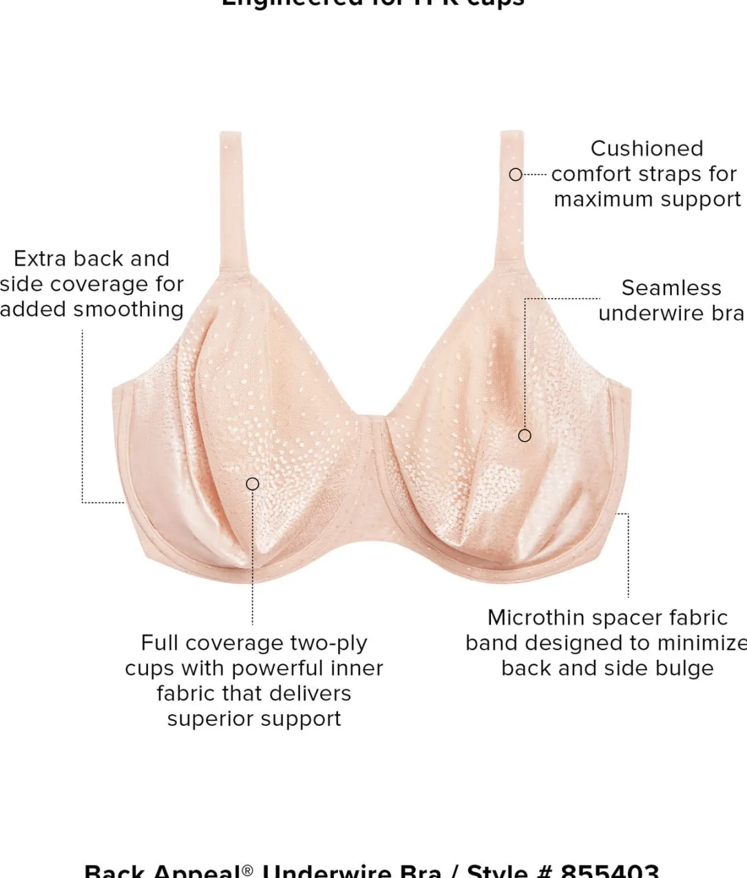 Back Appeal™ Full Figure Bra