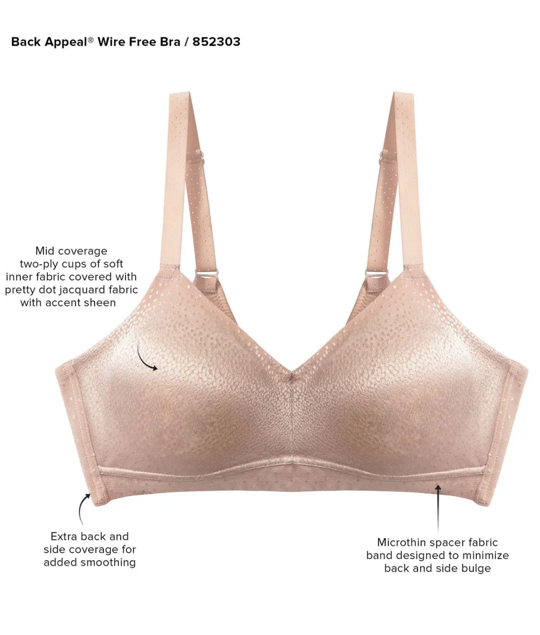 Back Appeal™ Wire-Free Bra