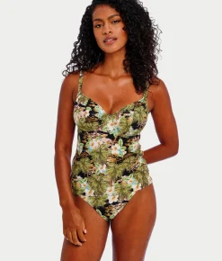 Bahama Shores Underwire Plunge Tankini Top