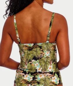 Bahama Shores Underwire Plunge Tankini Top