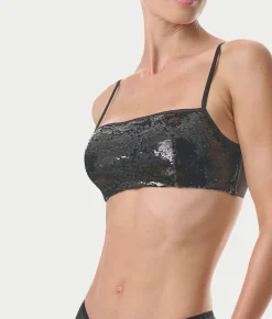 Bandeau With Built-In Underwire Bra