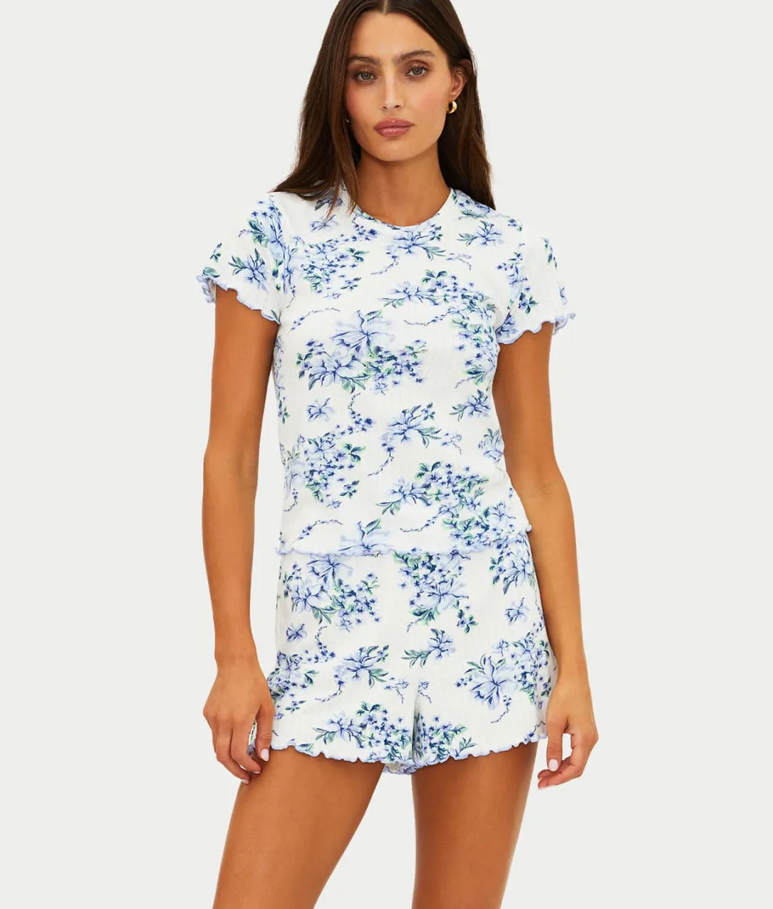 Bay Short Knit Pajama Set