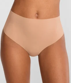 b.Bare High-Waist Thong