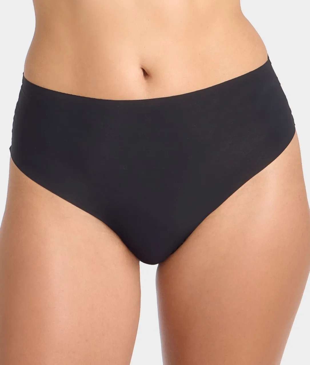 b.Bare High-Waist Thong