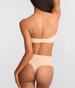 b.Bare High-Waist Thong