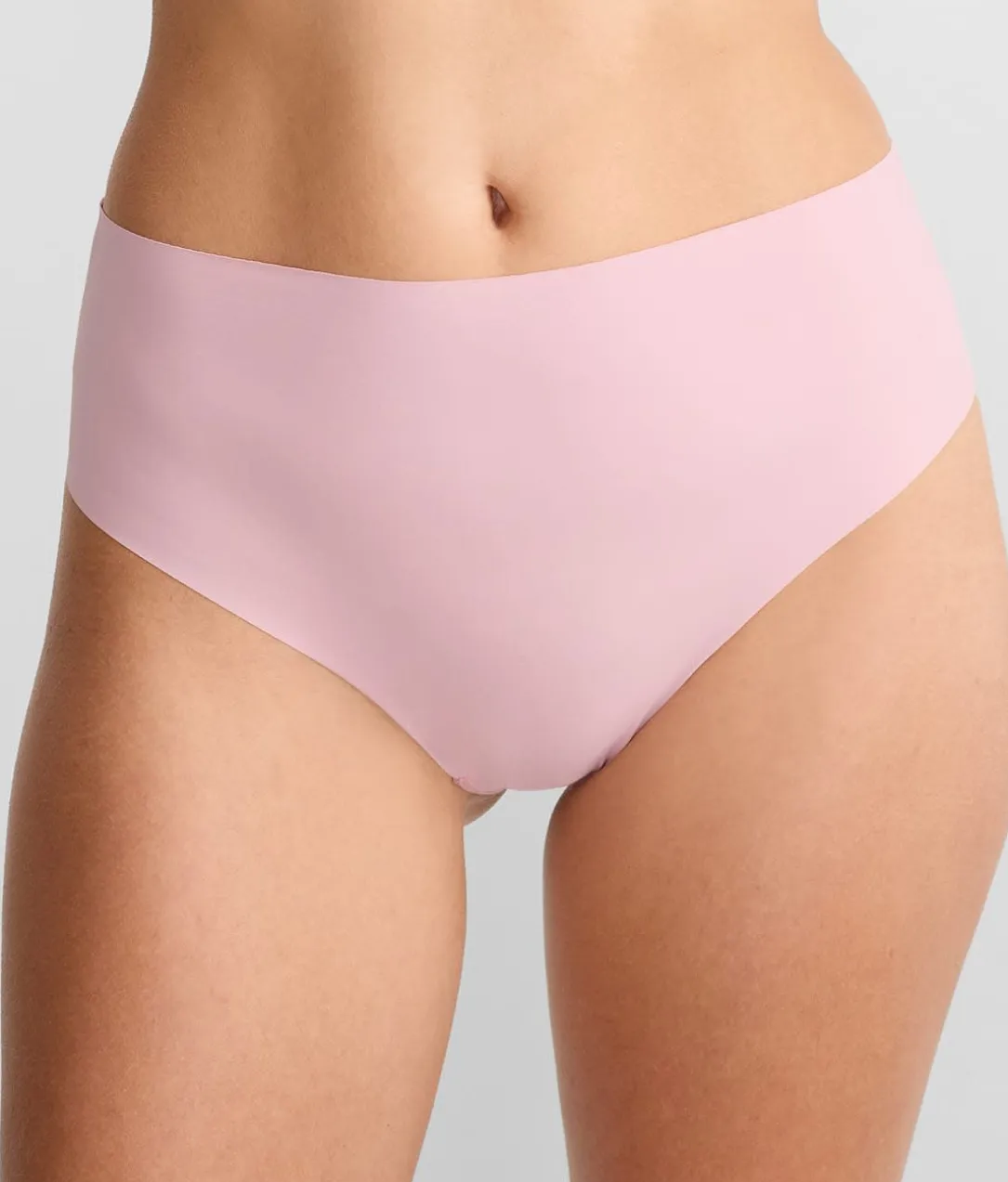 b.Bare High-Waist Thong