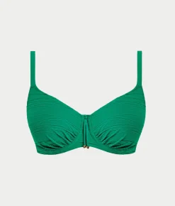 Beach Waves Gather Full Cup Bikini Top