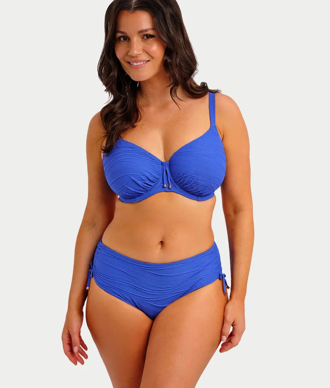 Beach Waves Gather Full Cup Bikini Top