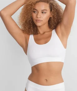 Beauty Cotton Scoop Bralette