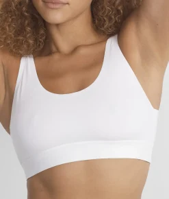 Beauty Cotton Scoop Bralette