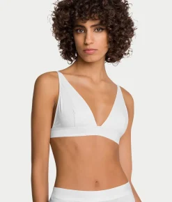 Beauty Cotton Triangle Bralette