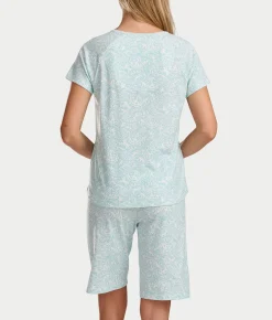 Bermuda Henley Knit Short Set