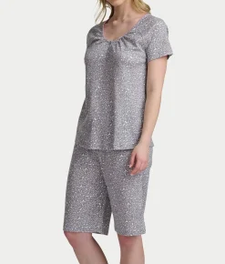 Bermuda Henley Knit Short Set