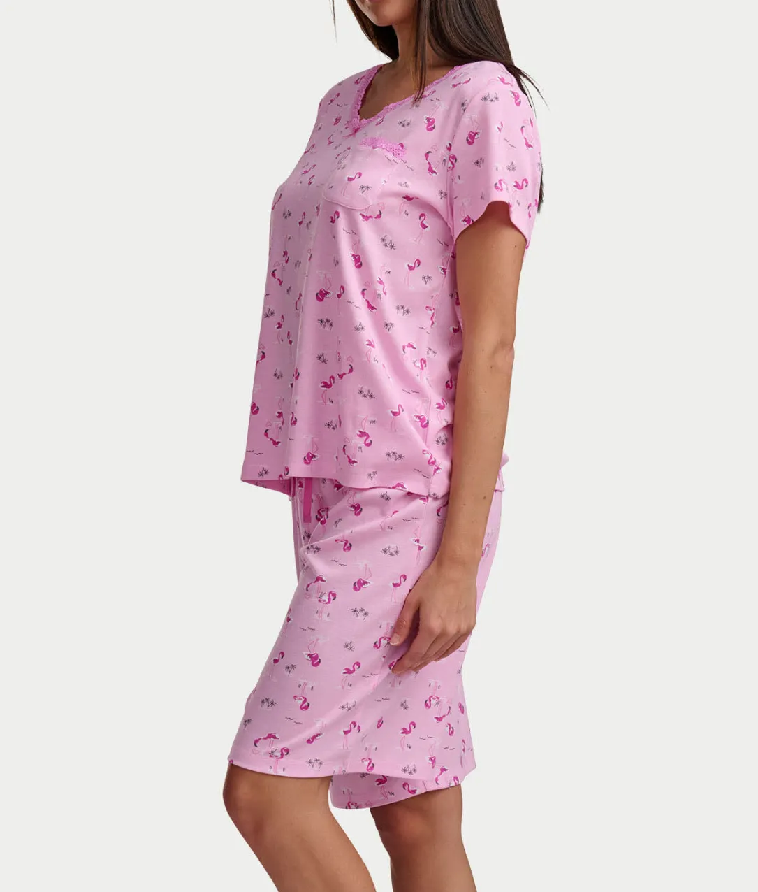 Bermuda Knit Short Set