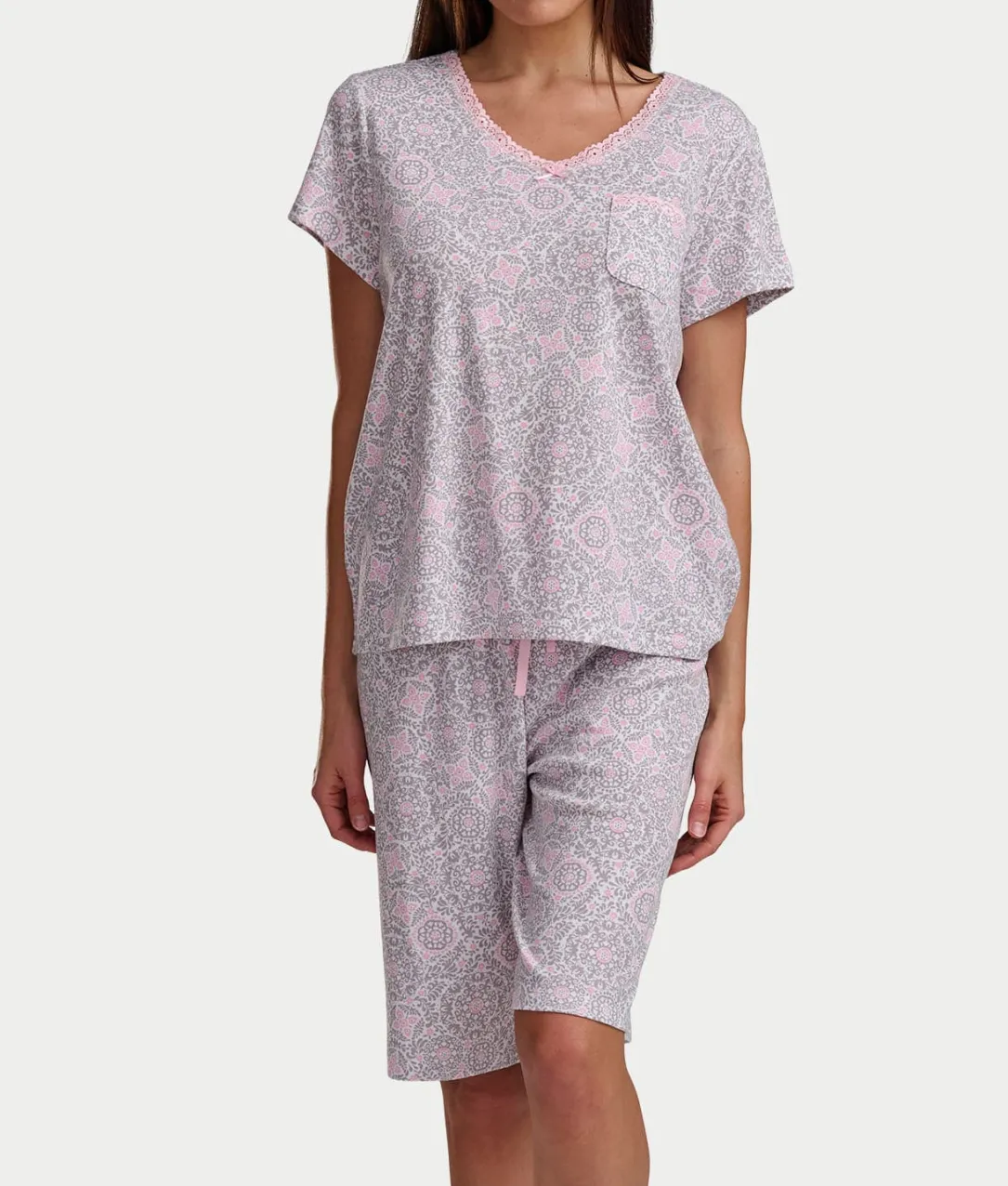 Bermuda Knit Short Set