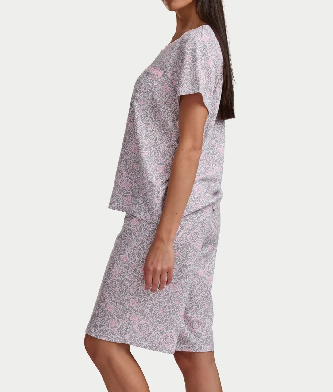 Bermuda Knit Short Set