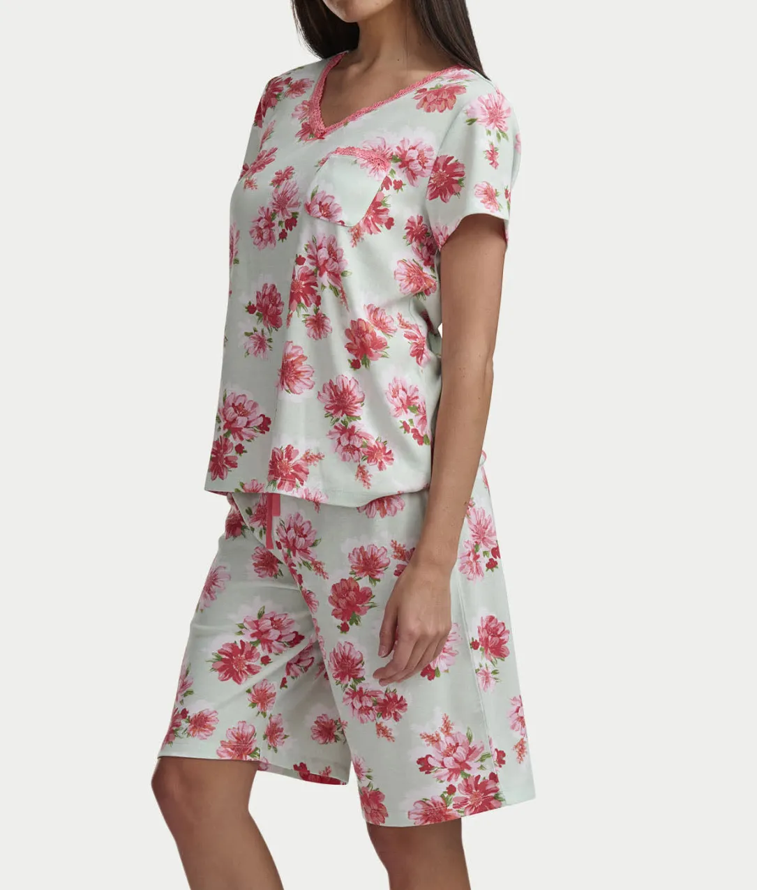 Bermuda Knit Short Set