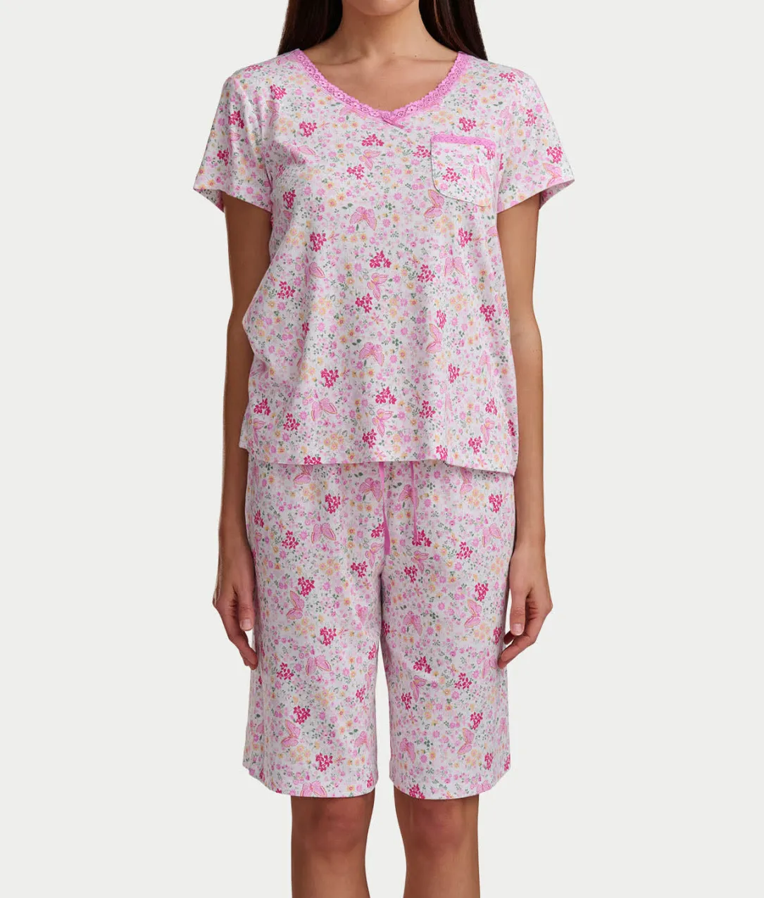 Bermuda Knit Short Set