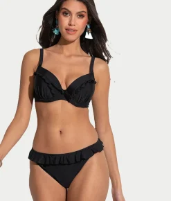 Bermuda Padded Frill Underwire Bikini Top
