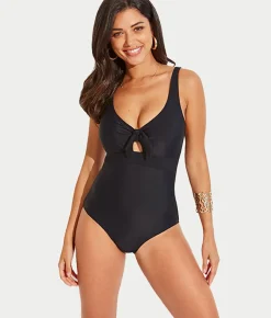 Bow Front Underwire One-Piece