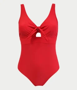 Bow Front Underwire One-Piece