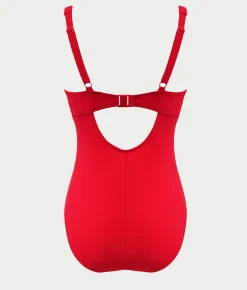 Bow Front Underwire One-Piece