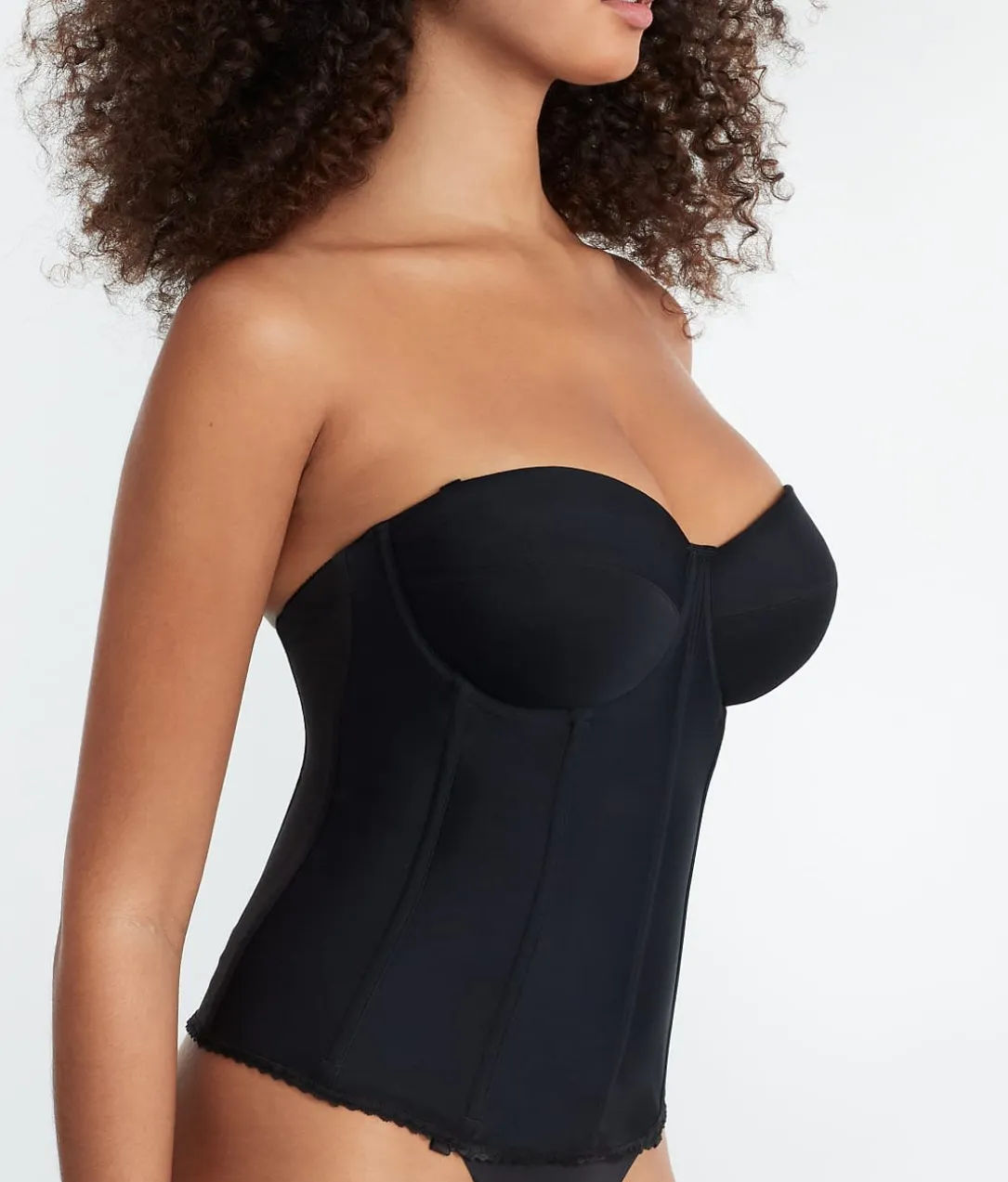 Brianna Strapless Low Back Corset