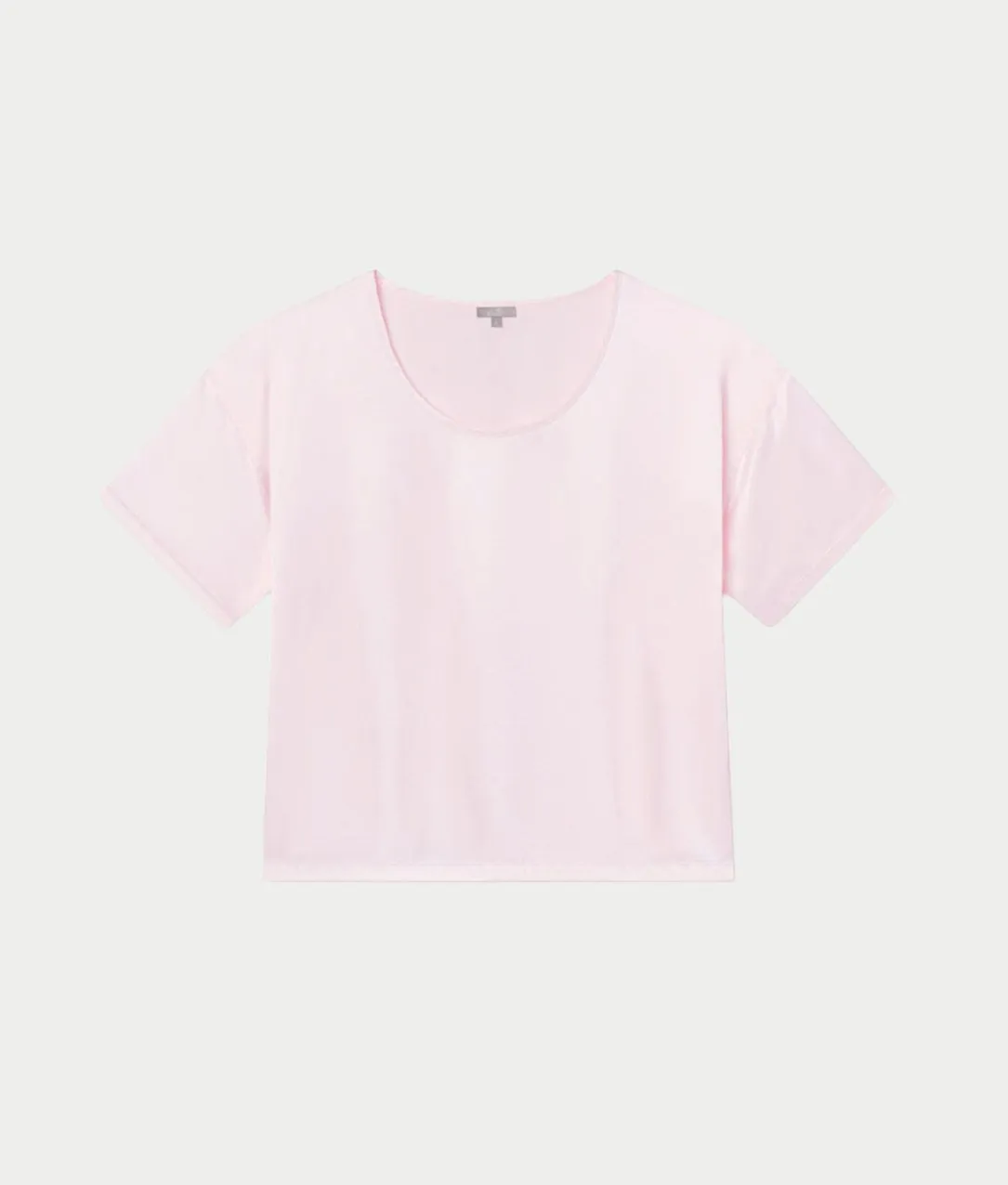 Brie Satin Short Sleeve Tee