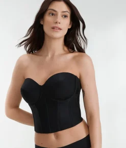 Brie Strapless Backless Bustier