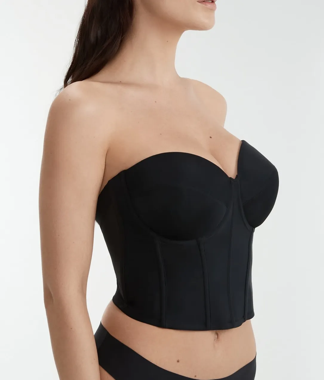 Brie Strapless Backless Bustier