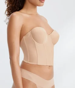 Brie Strapless Backless Bustier