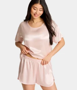 Brittany Satin Sleep Shorts