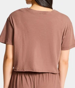 B30 V-Neck Crop Jersey Tee