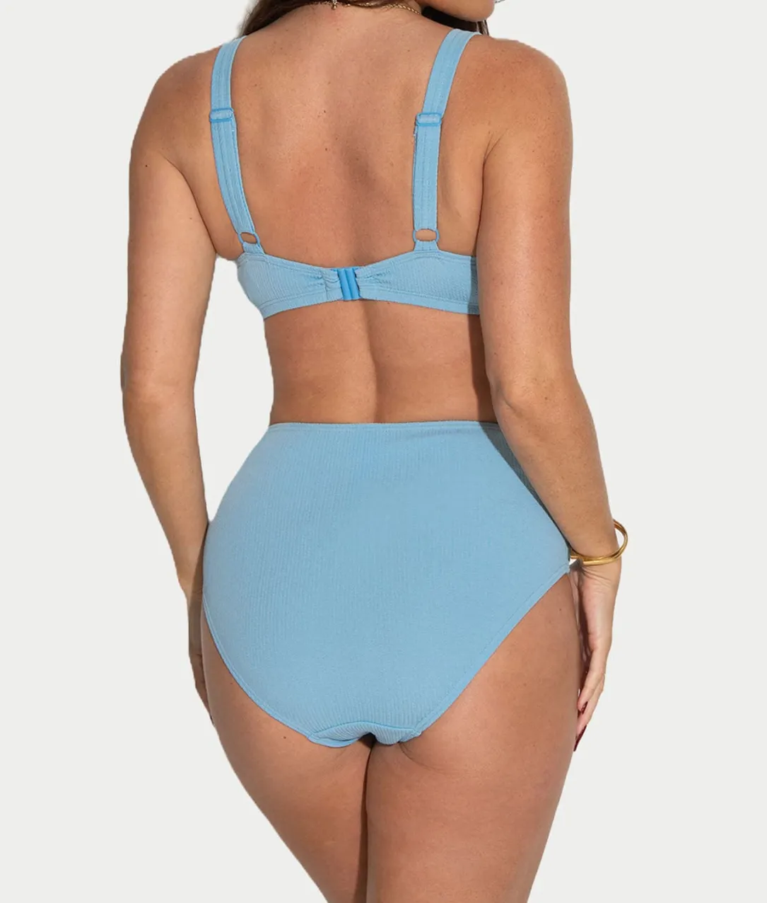 Cali High-Waist Control Bikini Bottom