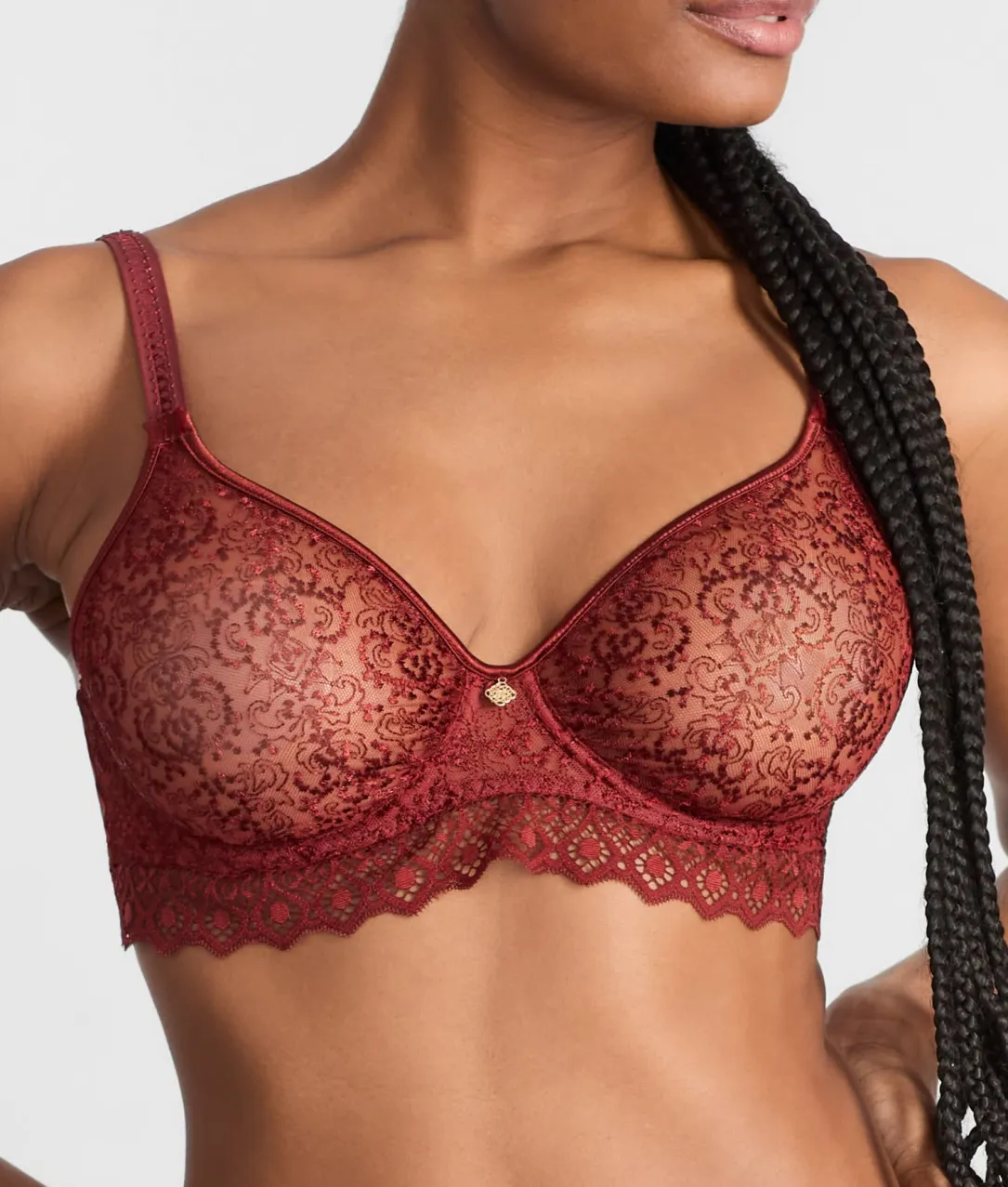 Cassiopee Seamless Plunge Bra