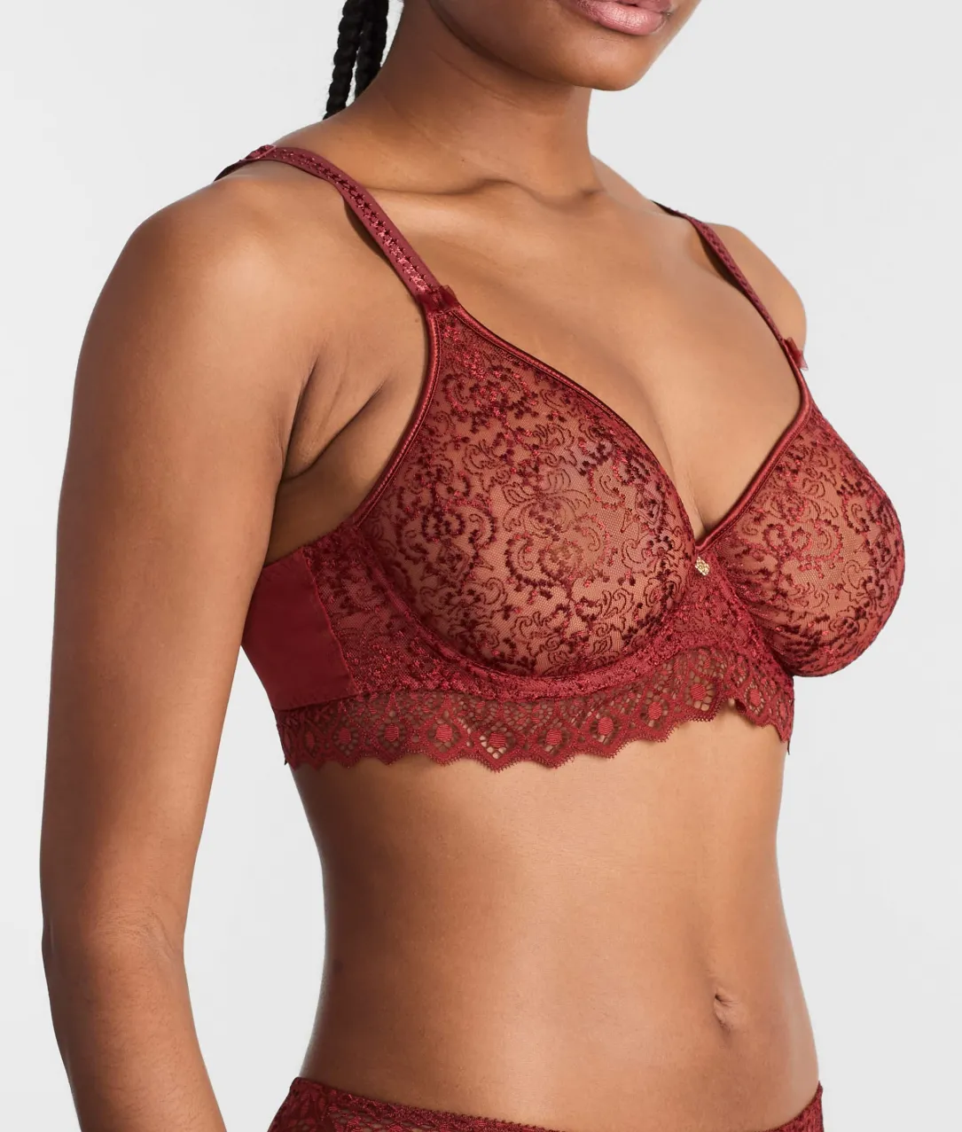 Cassiopee Seamless Plunge Bra