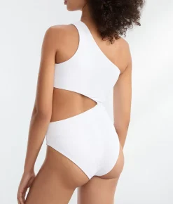 Celine Solid One-Piece Swimsuit